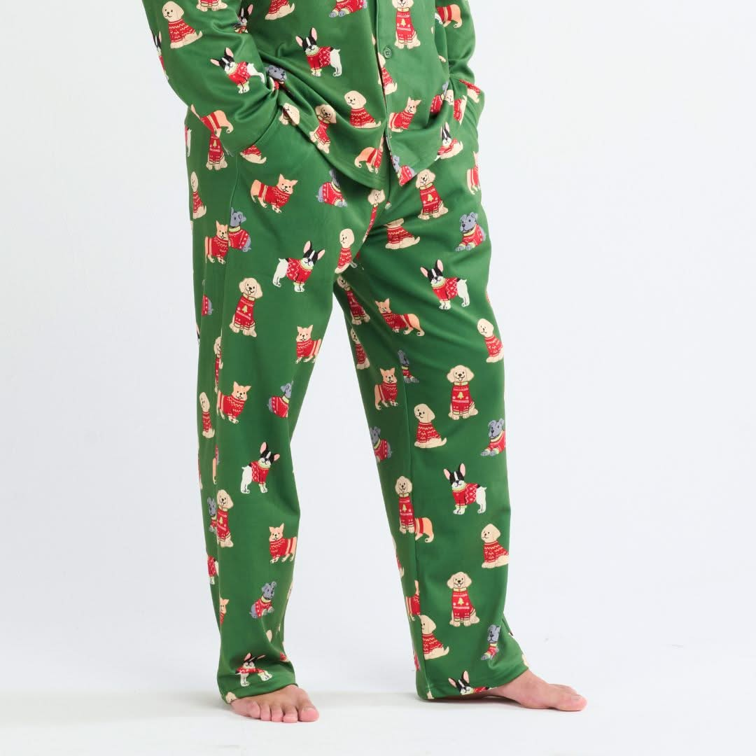  Christmas Pajama Pants - Dapper Pup - Freya Røyal